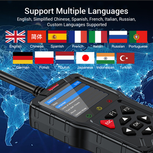 Máy quét OBD xe máy TopDiag M60, đọc và xóa mã lỗi động cơ, công cụ chẩn đoán xe máy & ô tô, cập nhật miễn phí trọn đời - Product Image 6