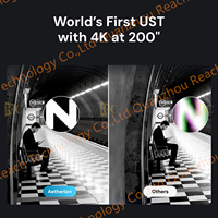 Projecteur laser 4K AWOL VISION Aetherion Pro 2600 ISO Lumen, prend en charge la 3D, Google TV, laser RGB, projecteur à ultra courte focale