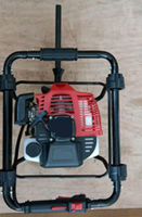 Tarière thermique 43CC, perceuse de sol professionnelle de 10 pouces, machine de forage de trous pour l'extérieur