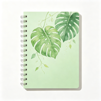 Carnet à spirales personnalisé avec impression sur mesure, 160 pages, papier épais, journal personnalisé pour écrire, dessiner, cadeaux de boutique, carnets