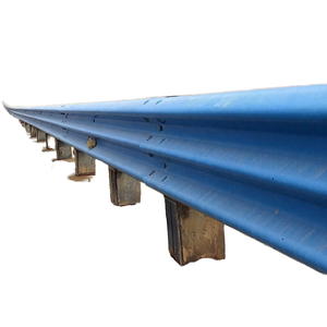 Barrière de sécurité routière en acier galvanisé à chaud de type W, système de barrière anti-collision EN1317 AASHTO M180, fournisseur de sécurité routière - Product Image 1