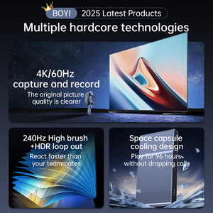 Carte d'Acquisition Audio Vidéo USB Streaming 4K 60FPS/2K 30FPS pour PS5/Switch/Caméra/<span class=keywords><strong>PC</strong></span>/OBS, <span class=keywords><strong>Capture</strong></span> de Jeu Vidéo 1080P 60FPS/2K 30FPS - Product Image 3