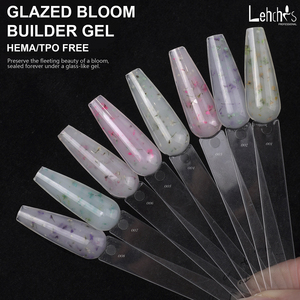 Lehchis Gel Polish UV LED Senza HEMA, 15g, per Estensione Unghie, Design Floreale, con Effetto Lucido - Product Image 4
