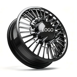 Cerchi in Alluminio Forgiato JTX <span class=keywords><strong>SCATHE</strong></span> Dually 22-30 Pollici 10x225 per Chevrolet Silverado 5500HD GMC Sierra 6500HD, Cerchioni Personalizzati per Camion HD - Product Image 6