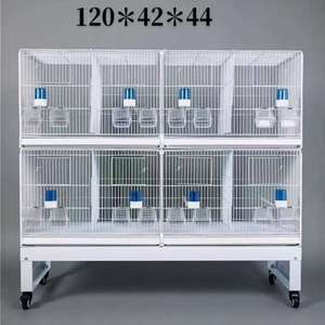 قفص تربية طيور كبير متعدد الطبقات - قابل للتوسيع، لا حاجة لاستبداله للاستخدام طويل الأمد - Product Image 5