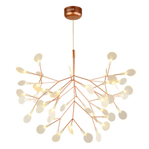 Lampadario Nordic Firefly 2026 in Acciaio Inox Oro Rosa, Stile Moderno e Semplice, <span class=keywords><strong>Design</strong></span> Creativo per <span class=keywords><strong>Soggiorno</strong></span> e Camera da Letto - Product Image 5