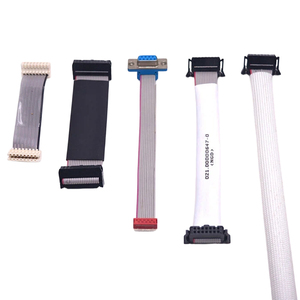 Özel 0.635 mm Aralıklı 2 Pin 4 Pin 6 Pin IDC Konnektörlü UL 2651 28 AWG Şerit Düz Kablo - Product Image 3