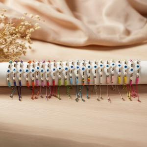 Shell Beaded <b>Bracelets</b> 24Pcs Bohemia Style Unisex Fashion Jewelry Gift <b>Set</b> - Product Image 3