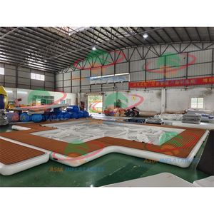 Plate-forme de yacht <span class=keywords><strong>gonflable</strong></span> personnalisé quai flottant <span class=keywords><strong>gonflable</strong></span> plate-forme d'île d'eau pour <span class=keywords><strong>bateau</strong></span> - Product Image 5