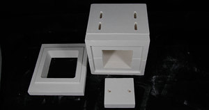 पायरोकोर PYR-MFC1200 1200c उच्च शुद्धता अपवर्तक सिरेमिक फाइबर अनुकूलन कक्ष आकार उत्कृष्ट थर्मल शॉक प्रतिरोध प्रयोगशाला - Product Image 4