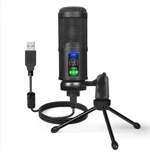 BM65 profissional Podcast cápsula Electret conferência sistema Gaming um microfone condensador estúdio equipamento Usb