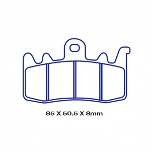 Trọng lượng nhẹ xe máy thiêu kết phanh miếng đệm cho xe máy ma sát cao phanh bộ phận zero-phai cực phanh - Product Image 2
