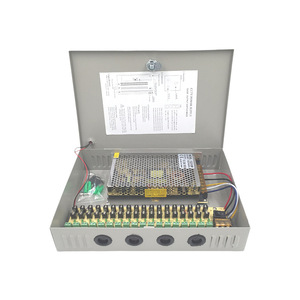 CCTV Centralized Power Supply Box 12V 20A 18 Channels 240W LED Switching Power Supply For Surveillance <b>Cameras</b> - Product Image 4