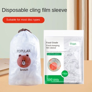 Film de conservation alimentaire jetable en élastomère transparent pour réfrigérateur, bol à nourriture restante - Product Image 5