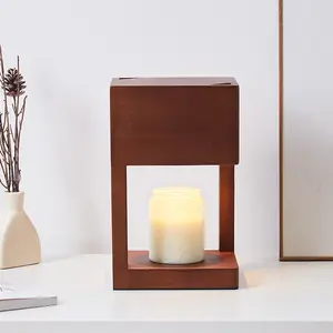 Fábrica Design Exclusivo Iluminação Ajustável Elétrica Mesa Vela Cera Aquecedor Aroma Lâmpada Para Vela Derretendo Home Decor