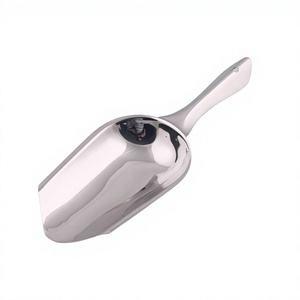 Cuillère à glace en acier inoxydable de qualité supérieure, écologique, certifiée hygiénique, résistante, design simple, prix de gros Inde - Product Image 1