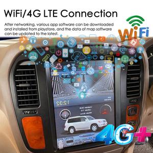 Pantalla IPS de 12.1 Pulgadas con Android 11, Pantalla Táctil Tesla, CarPlay, GPS, Estéreo, WiFi/4G, Altavoz Integrado para Land Cruiser - Product Image 6