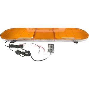Barra de Luces Estroboscópicas ECE R65 2025, Color Ámbar, Amarillo de Emergencia, Rojo, <span class=keywords><strong>LED</strong></span>, Luz de Advertencia, Aleación y Plástico, para Ambulancia - Product Image 4