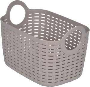 Cesta de Plástico para Ropa Sucia, Ahorra Espacio, Varios Tamaños, con Asas de Doble Cara para un Uso Versátil, en Oferta - Product Image 1