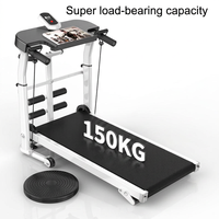Caminadora Plegable para Uso Doméstico, Absorción de Impactos, 150 kg, Económica, para Caminar, Hacer Ejercicio y Correr