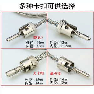 Adjustable <b>spring</b> <b>clip</b> thermocouple, injection molding machine press-fit Pt100 RTD, low price, factory direct sales. - Product Image 3