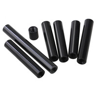 M2 M2.5 M3 M4 M5 Red Black Sliver Round Airplane Model Standoff Column Round Aluminum Spacer for Plane Model Multirotors