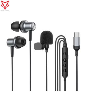 Auriculares con Micrófono para Cambio de Voz 2025, Auriculares con Cable para Transmisión en Vivo a Nivel Nacional, Auriculares Intrauditivos para Cantar, Grabar y Jugar - Product Image 1