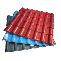 Nouvelle tuile de toit en PVC résistante à la chaleur, durable, épaisse, imperméable, ignifuge, design traditionnel, appartement, école, ferme