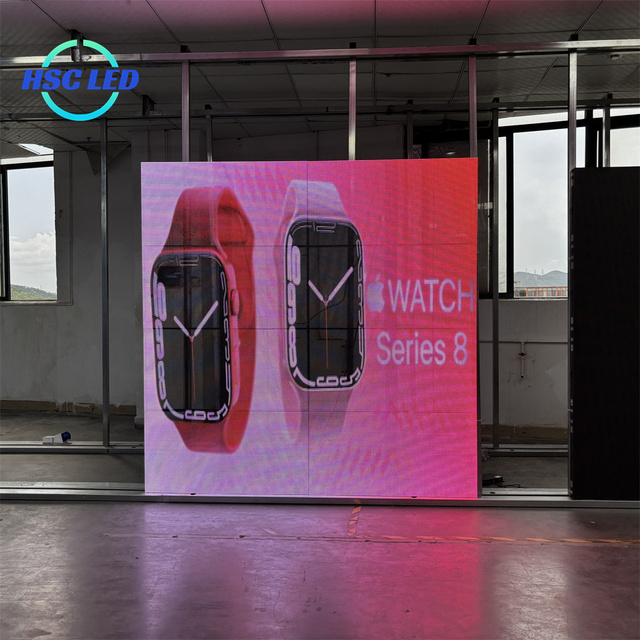 Outdoor Transparent P3.91 LED Display Screen with 5000cd Brightness and 3840Hz Refresh Rate