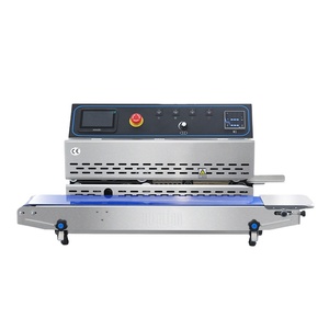 เครื่องปิดผนึกถุงอาหารแบบสายรัดด้วยความร้อนเครื่องปิดผนึกเขียนโค้ดวันที่ต่อเนื่องด้วยหมึกเจ็ท - Product Image 1