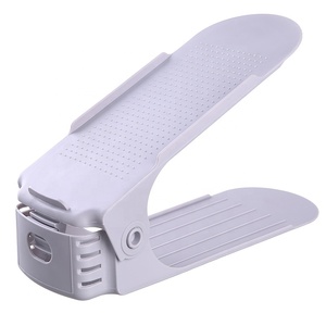 Hot Sale Plastic <strong>Shoe</strong> <strong>Holder</strong> for Closet Organization Adjustment <strong>Shoe</strong> Slots Organizer Rack - Product Image 2
