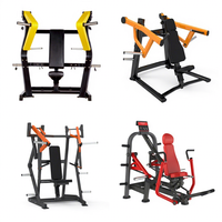 Ensemble d'équipements de musculation professionnels à charge libre, machine de force complète en acier Q235 pour centre de fitness, capacité maximale d'usine de 20 000 m²