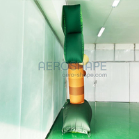 Usine scène décoratif gonflable cocotier Performance géant gonflable plante accessoire gonflable arbre fond