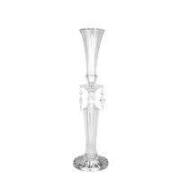 Candélabre moderne en métal à 5 bras, pendentifs suspendus, centre de table de luxe pour mariage, porte-bougie, décoration pour banquets et événements