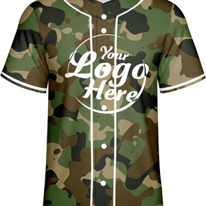 Men Matchjersey Baseball Jersey Solid Shirts Plain Casual Button <b>Down</b> Short Sleeves T-Shirt Sports Uniform S Black _ Clothing - Product Image 4