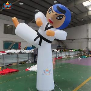 Promotion de l'extérieur, décoration d'événement, <span class=keywords><strong>ballon</strong></span> gonflable de 8m de haut pour le judo, garçon pour la salle de sport, les magasins, poupée gonflable publicitaire - Product Image 4