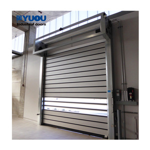 Porte roulante alu pro sécurité, automatique, rapide, spirale industrielle - Product Image 3