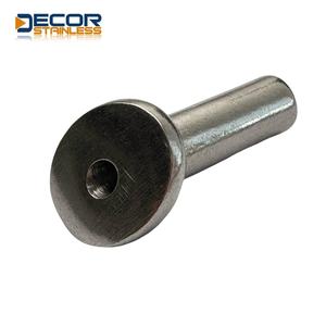 Kits de garde-corps de pont matériel manchon de protection en acier inoxydable T316 manchons de protection biseautés à angle de 30 degrés pour câble de 1/8 pouces - Product Image 2