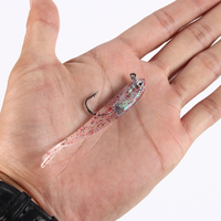 Appât souple lesté au plomb de 6 grammes et 7,5 cm pour la pêche en eau douce, spécialement conçu pour la perche, le poisson mandarin et le bar.