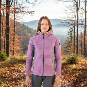 Felpa con cerniera di alta qualità da donna PRESOLANA felpa con Logo personalizzato foderato per abbigliamento lungo autunno/inverno con Design leggero - Product Image 3
