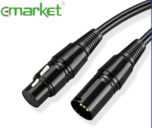 Cable de Audio Estéreo 2RCA Macho-Macho de 3.5mm con Revestimiento de PVC Chapado en Oro de 24K, Libre de Oxígeno Puro para Reproductor de DVD de Coche, Computadora YIMAITE ERC35015 - Product Image 3