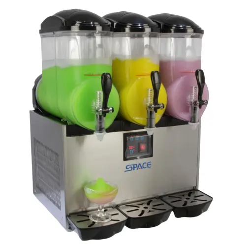 45L 110V Commerical Slushy Machine Triple Bowl Margarita Frozen Drink