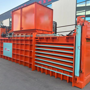 Máquina de prensado de papel de desecho de balas hidráulica automática Máquina de <span class=keywords><strong>prensa</strong></span> de embalaje de caja de cartón de chatarra horizontal - Product Image 1