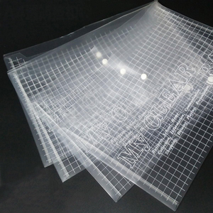 Dossiers en plastique pour fichiers, sac transparent transparent, dossiers de fournitures de bureau pour l'école et le bureau, couleurs assorties - Product Image 5