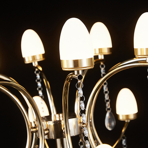 Lampe suspendue en acrylique et fer à télécommande haute Zhuoyun, décoration de mariage, <span class=keywords><strong>vase</strong></span> à fleurs de table - Product Image 5