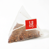 Fabrieksgroothandel Pure Rooibos Thee Zakjes Natuurlijke Aspalathus Linearis Kruidenthee 2,5g*20 Individueel Verpakte Driehoekige Sachets