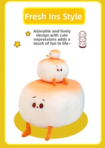 Cuscino Orsetto Super Morbido in Cotone PP - Personalizzabile, Antistress, per Bambini, Compleanno, Decorazione Casa, Divano, con Design a Fiocco - Product Image 3