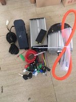 BLDC 1000W 48V 60V 72V électrique tuktuk trois roues rickshaw contrôleur de moteur kit d'essieu d'accélérateur Bajaj TVS conversion en électrique