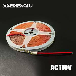 Tira de <span class=keywords><strong>LED</strong></span> SMD2835 110V Personalizable, 120D/<span class=keywords><strong>60D</strong></span>, Alto Voltaje, Control por Aplicación, Cortable, IP65, Blanco Frío/Blanco Cálido, 6500K/2700K - Product Image 1