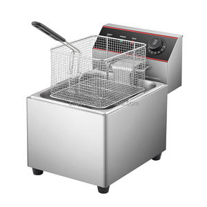 Freidora De <span class=keywords><strong>Papas</strong></span> eléctrica De Acero inoxidable profesional, nuevo equipo De <span class=keywords><strong>restaurante</strong></span> Industrial para tienda De alimentos, <span class=keywords><strong>restaurante</strong></span> en casa - Product Image 4